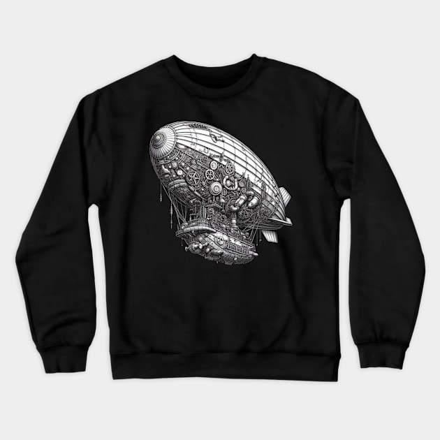 Zeppelin Crewneck Sweatshirt by OddlyNoir